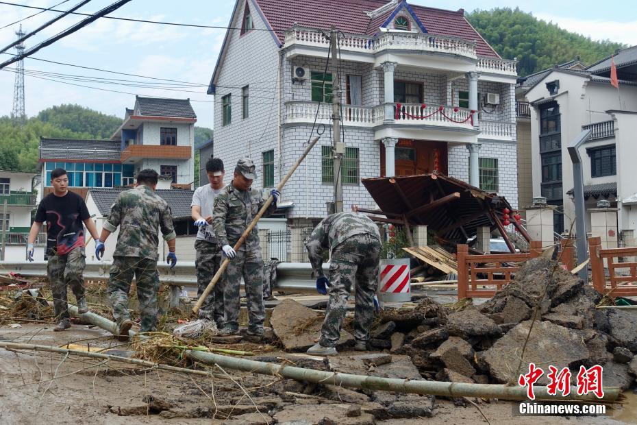 杭州富阳遭遇短时强降雨已致5人死亡、3人失联(图6)