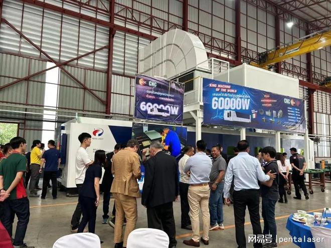 奔腾激光60kW激光切割机冲出国门走进泰国(图4)