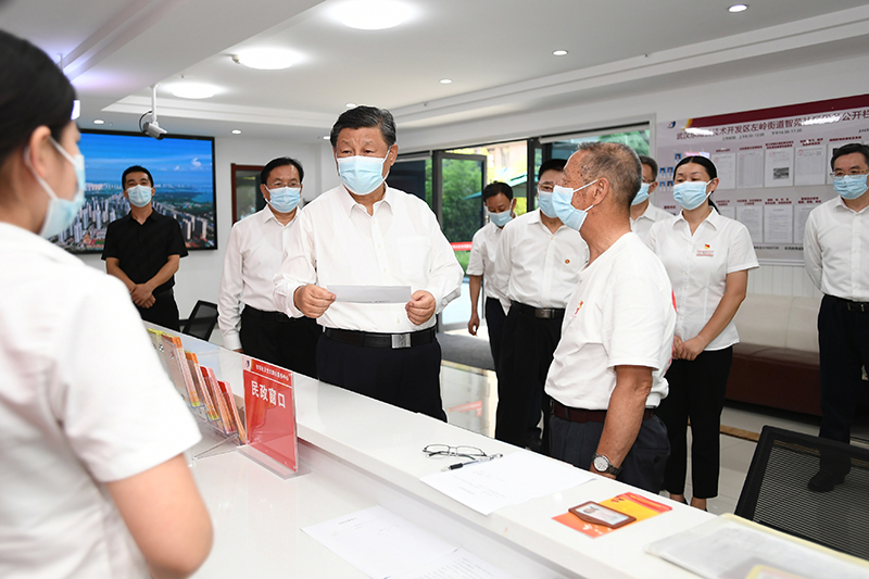 习在湖北武汉考察(图2)