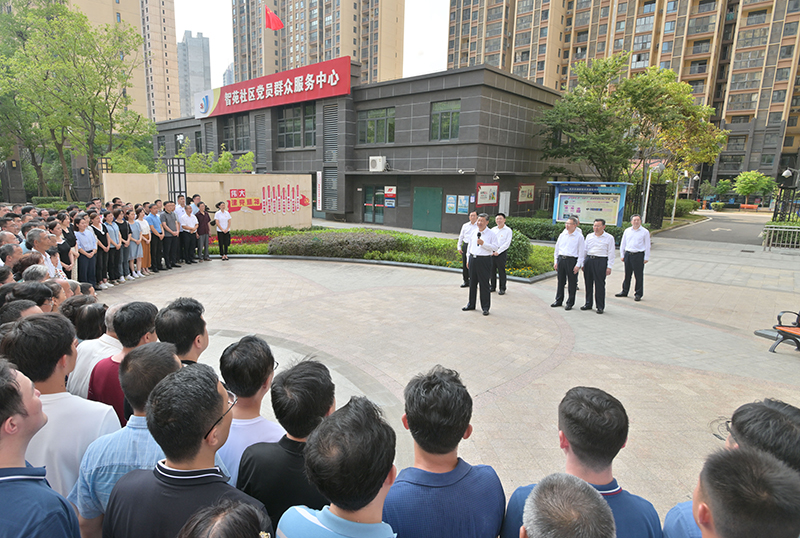 习在湖北武汉考察(图3)