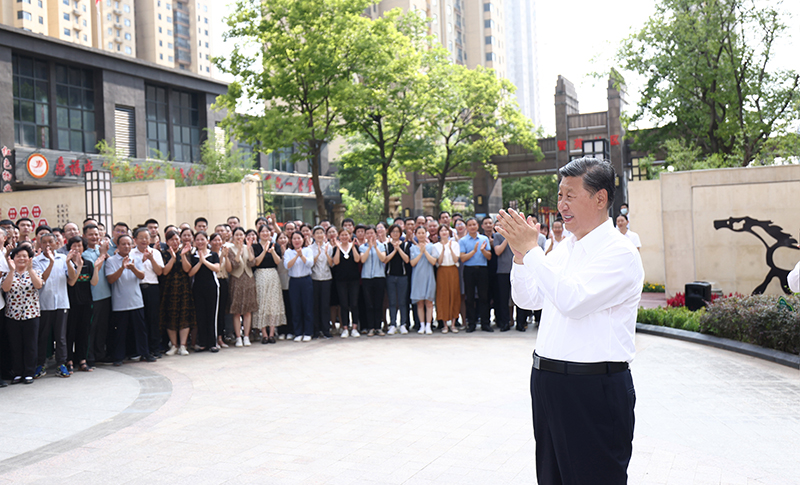 习在湖北武汉考察(图6)