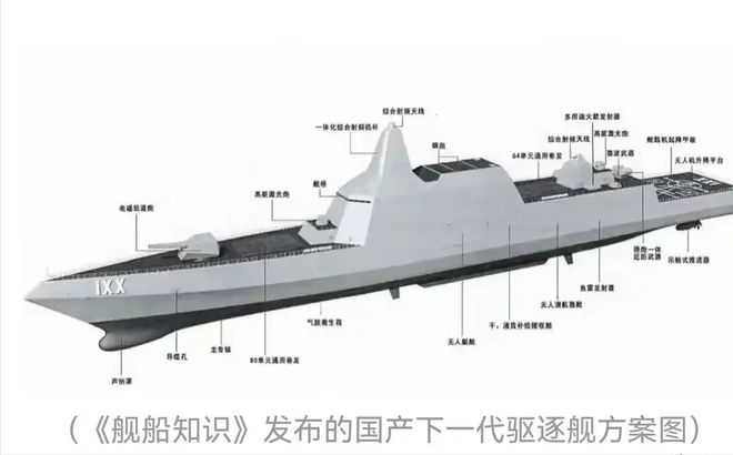 055已落后中国下一代大驱曝光:2万吨排水量激光微波武器上马(图6) 055已落后中国下一代大驱曝光:2万吨排水量激光微波武器上马(图6)