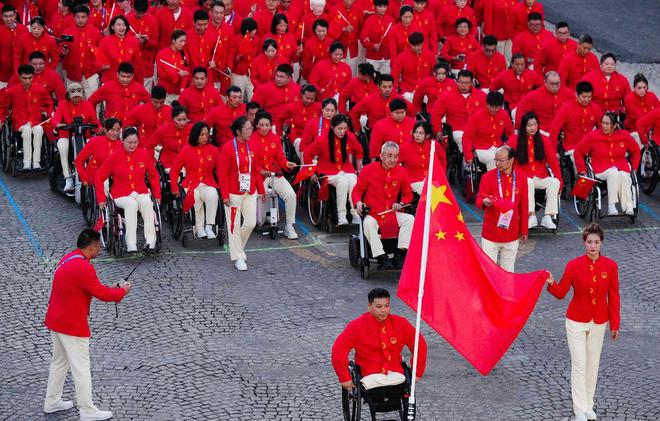 残奥会最终奖牌榜：中国94金220牌连续6届榜首！英美一共85金！