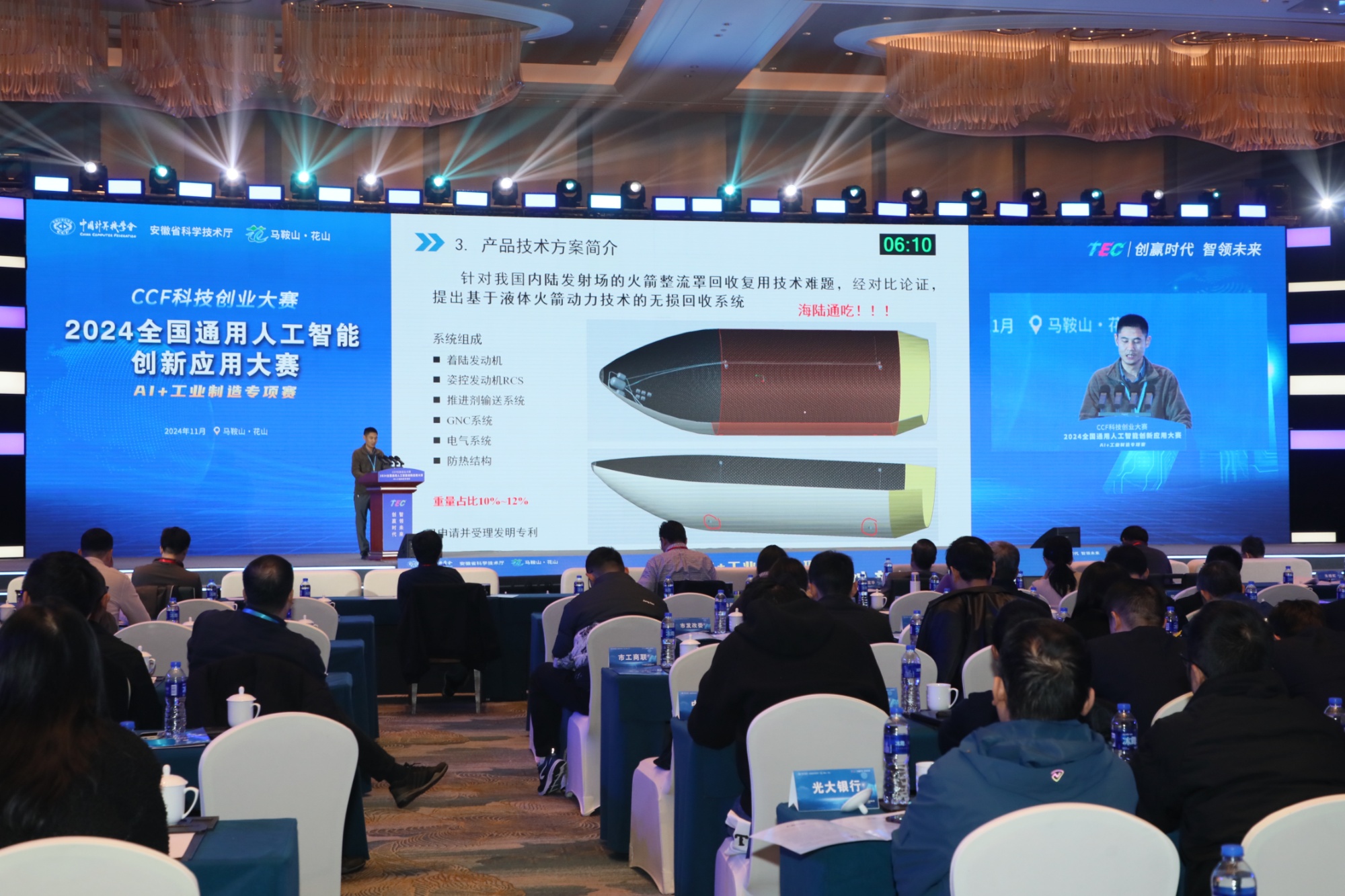 2024全国通用人工智能创新应用大赛 AI+工业制造专项赛在马鞍山举行