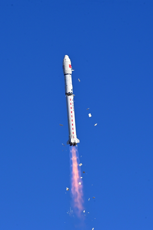 一箭5星！我国成功发射高速激光钻石星座试验系统