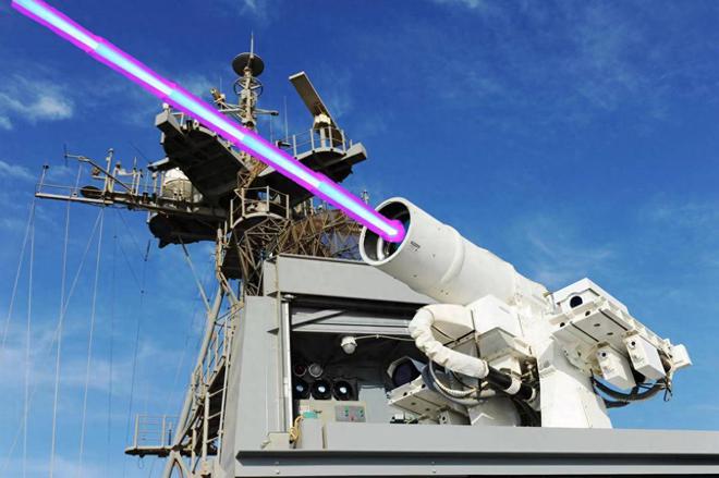 中美日激光武器射程悬殊：美8000米、日仅1200米中国数据曝光！